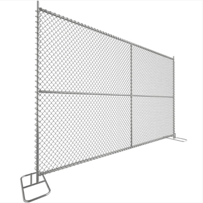 Secure galvanized movable fence temporary chain link fence panels American temporary fence
