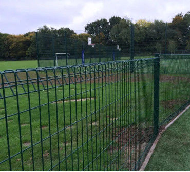 Galvanized Roll-Top Welded Wire Mesh Metal Security Fence  BRC welded mesh fencing panels