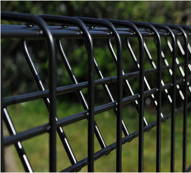 Galvanized Roll-Top Welded Wire Mesh Metal Security Fence  BRC welded mesh fencing panels