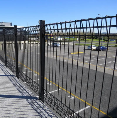 Galvanized Roll-Top Welded Wire Mesh Metal Security Fence  BRC welded mesh fencing panels